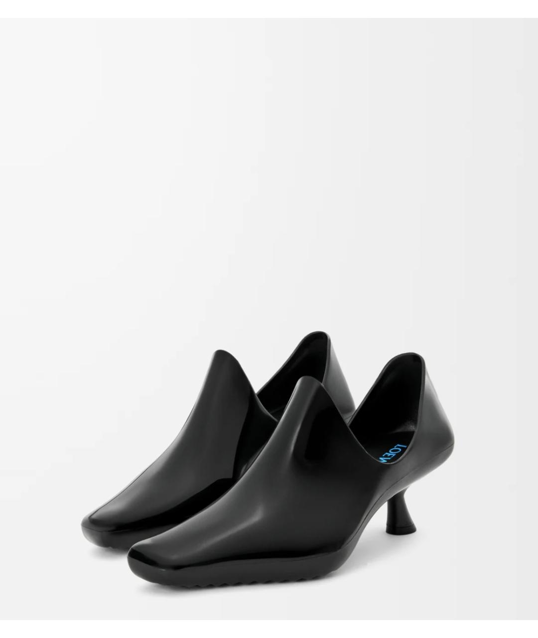 LOEWE Черные ботильоны, фото 3