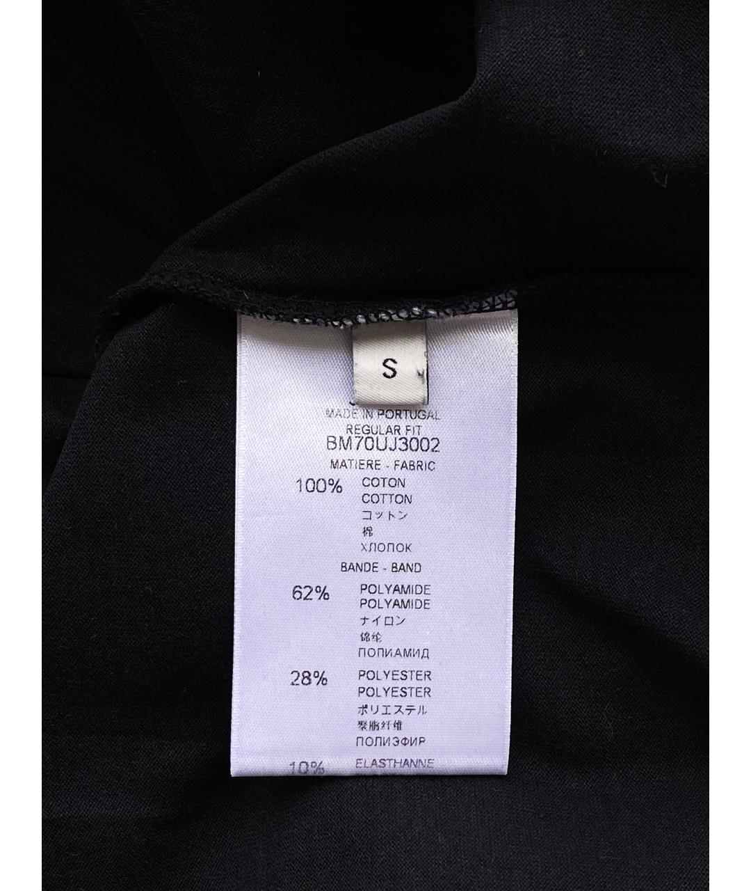 GIVENCHY Черная хлопковая футболка, фото 5