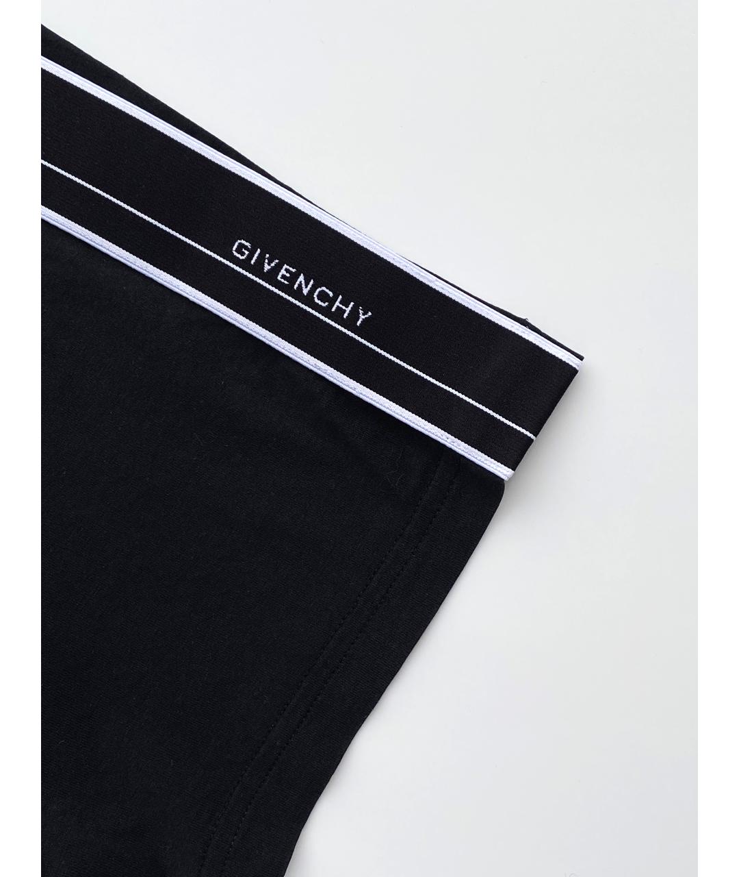 GIVENCHY Черная хлопковая футболка, фото 3