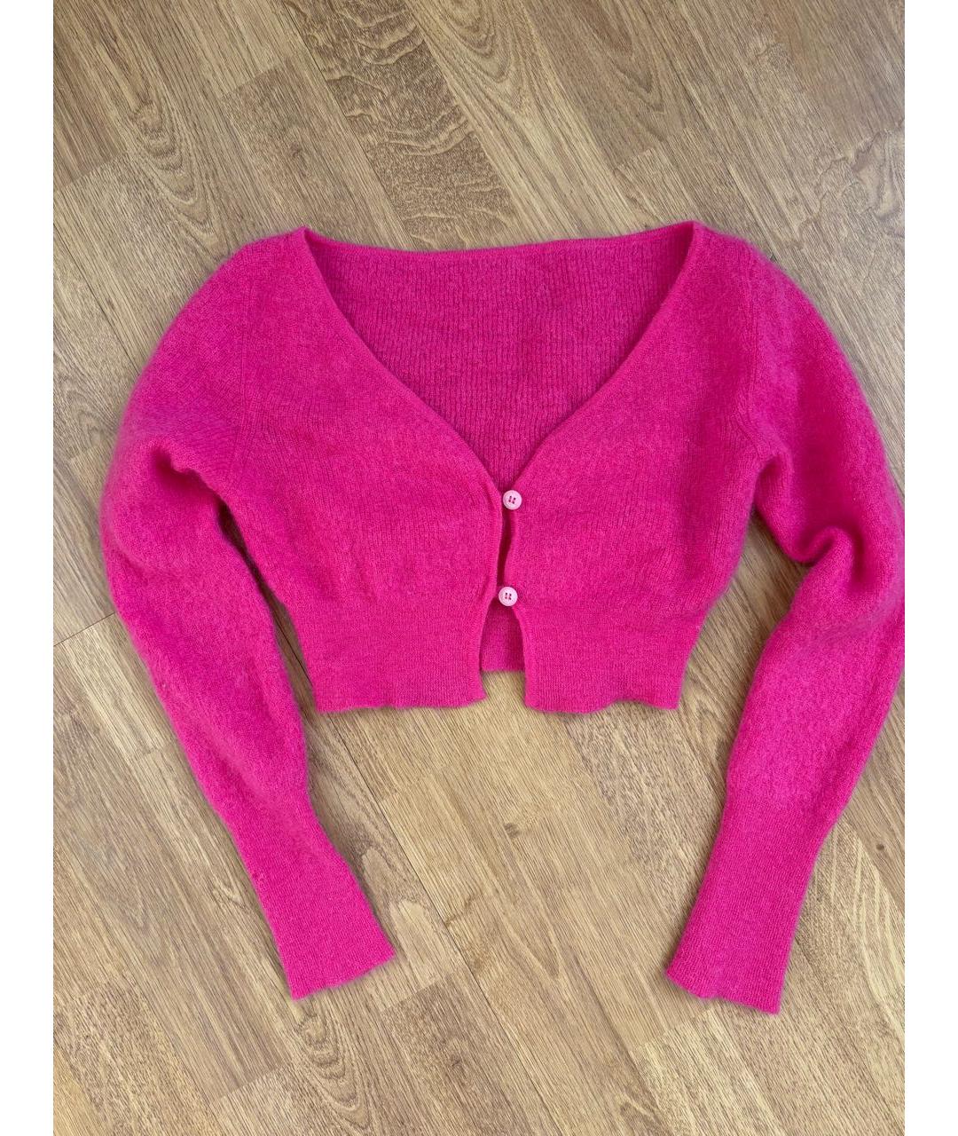 JACQUEMUS Фуксия кардиган, фото 5