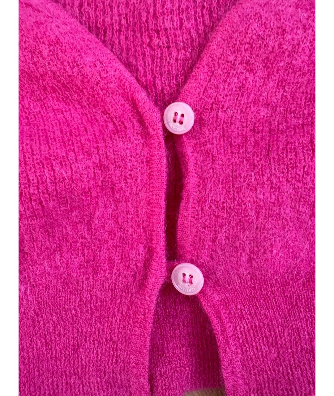 JACQUEMUS Фуксия кардиган, фото 4