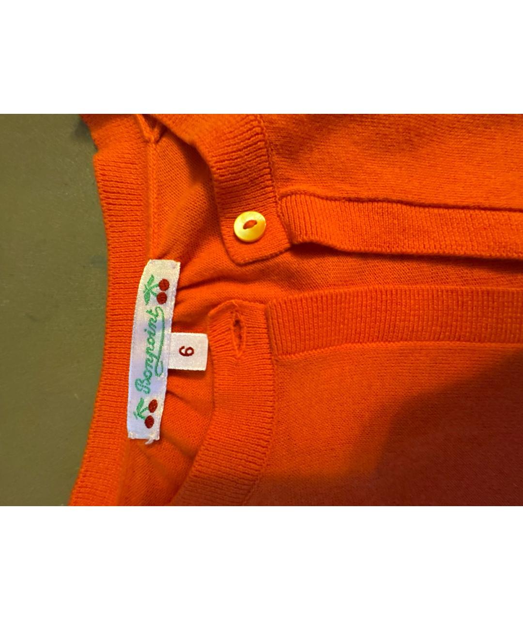 BONPOINT Оранжевый хлопковый жакет / жилет, фото 2