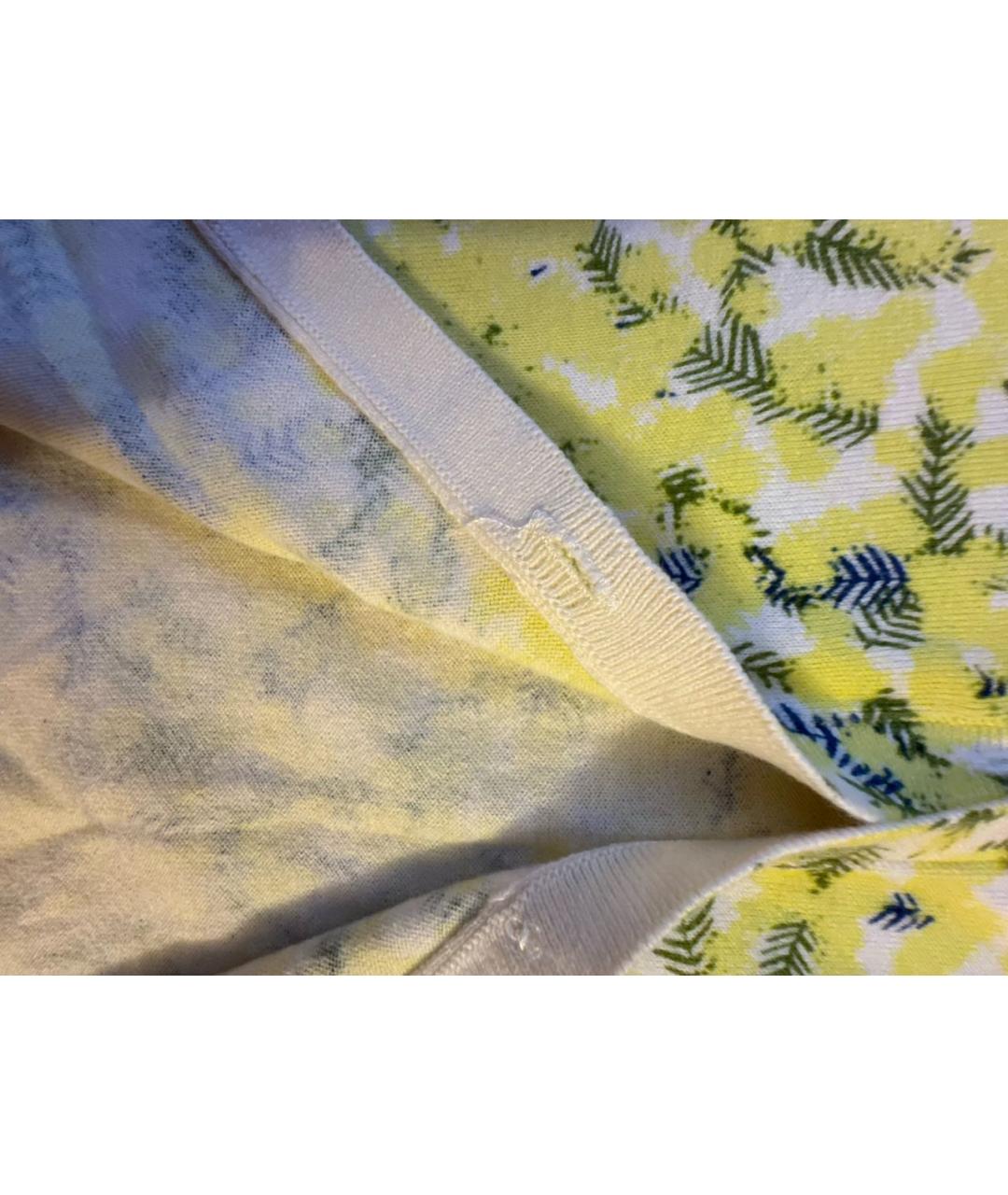 BONPOINT Желтый хлопковый жакет / жилет, фото 3