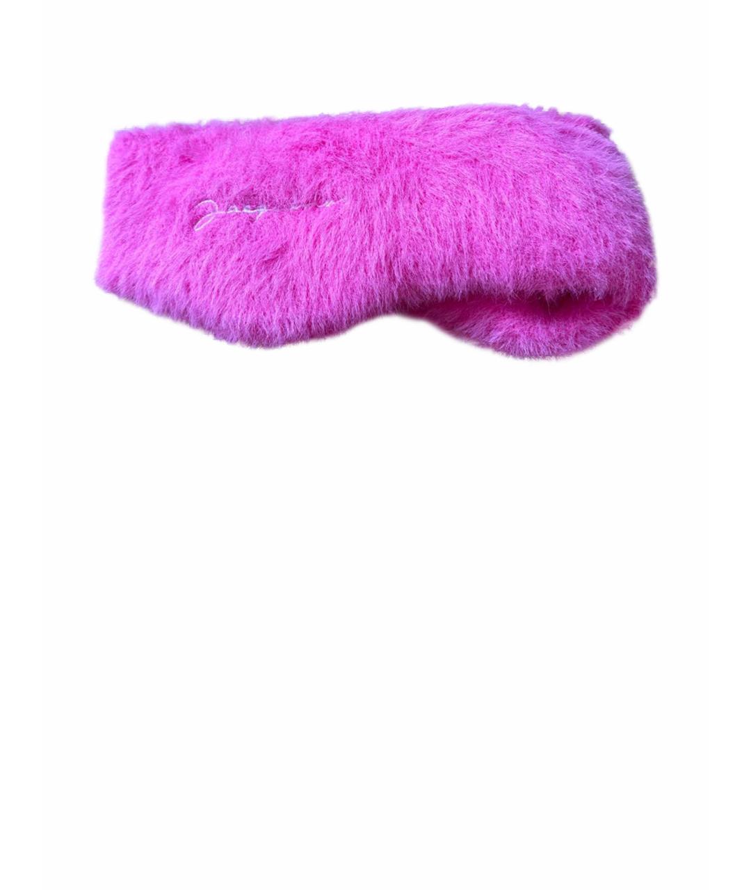 JACQUEMUS Фуксия повязка на голову, фото 1