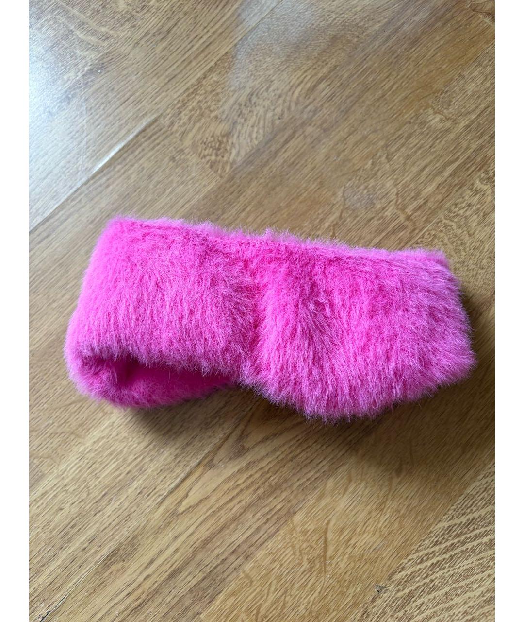 JACQUEMUS Фуксия повязка на голову, фото 3