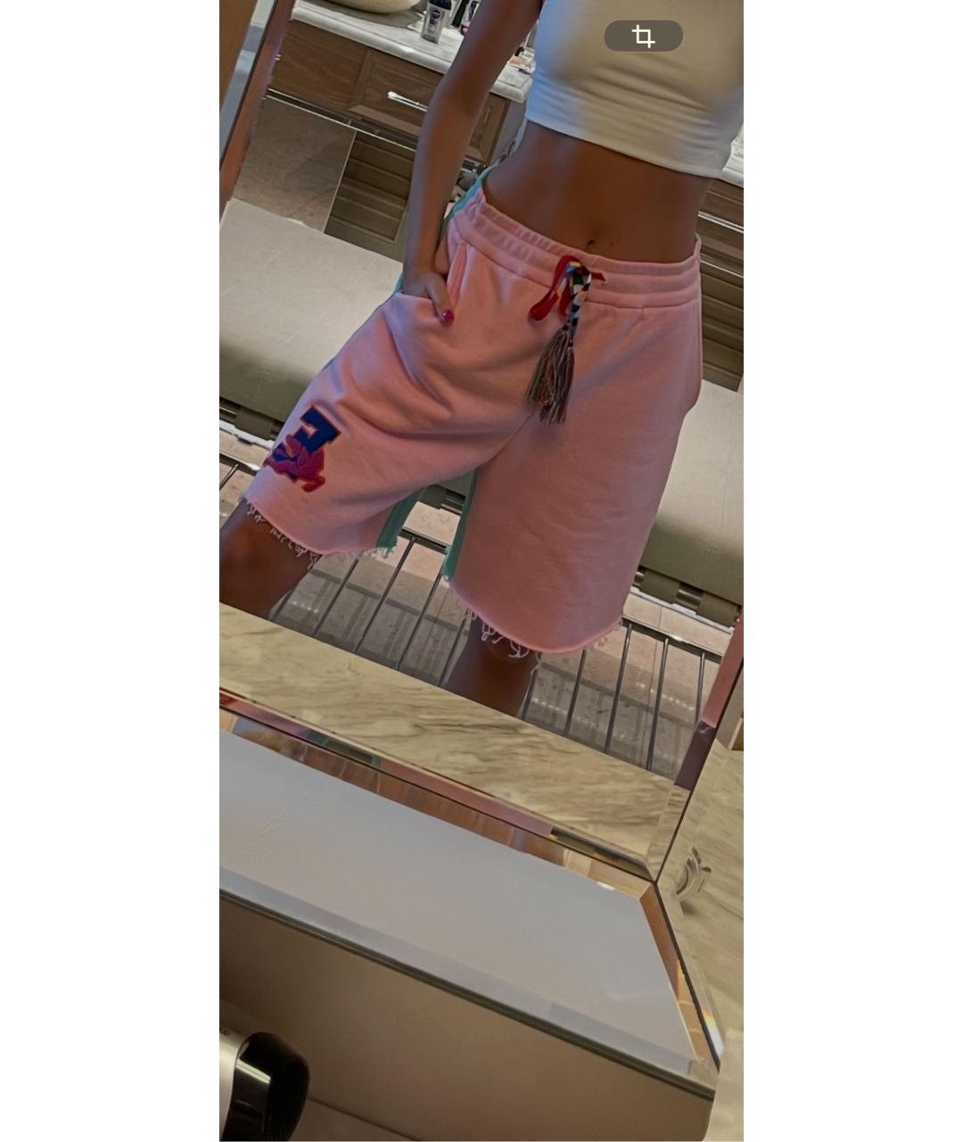 ETRO Розовые хлопковые шорты, фото 5