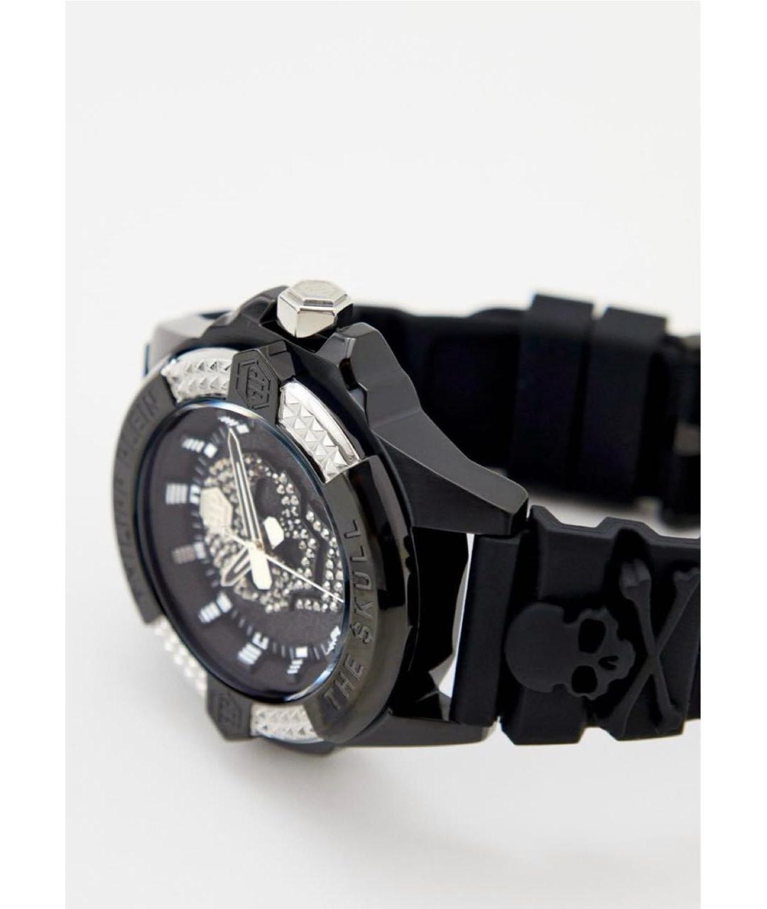 PHILIPP PLEIN Черные стальные часы, фото 3