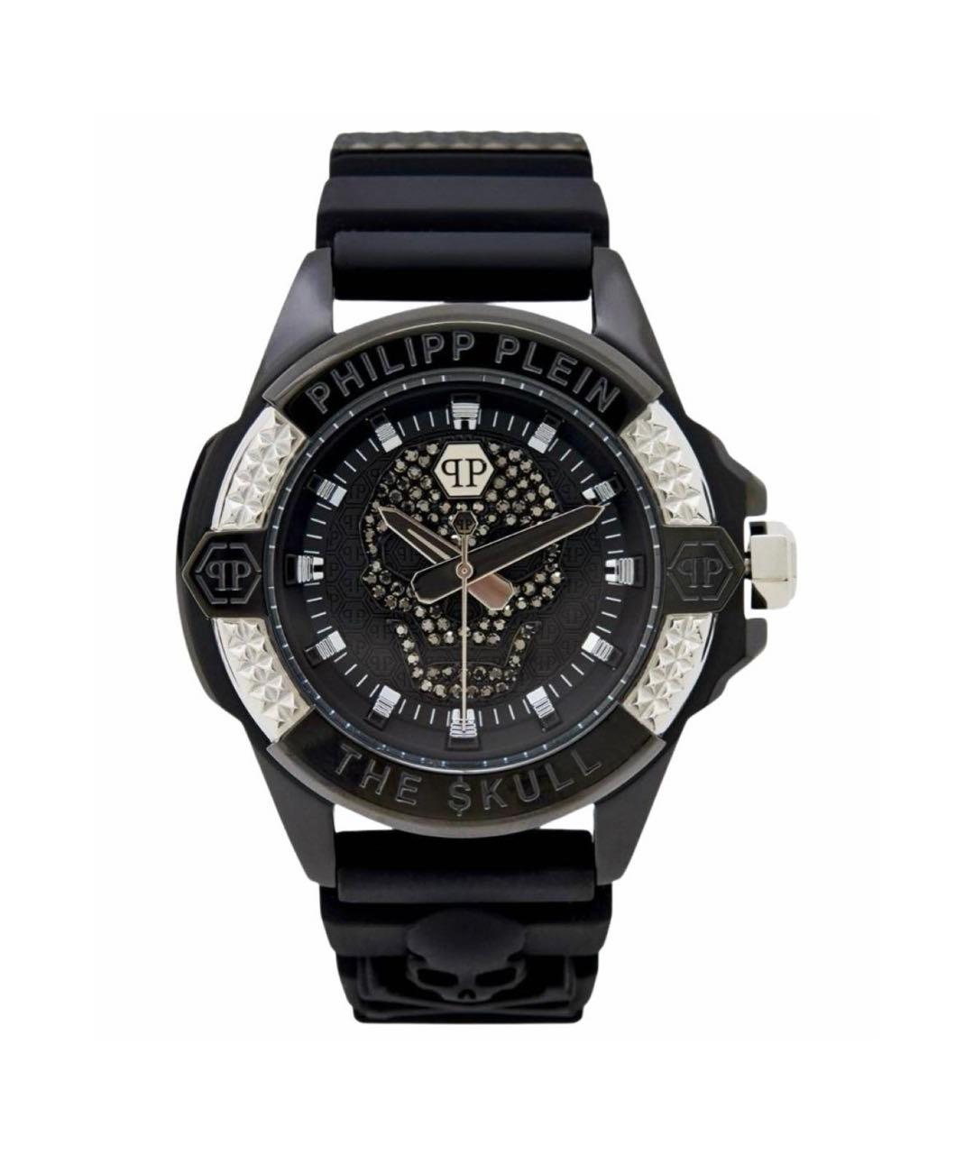 PHILIPP PLEIN Черные стальные часы, фото 7