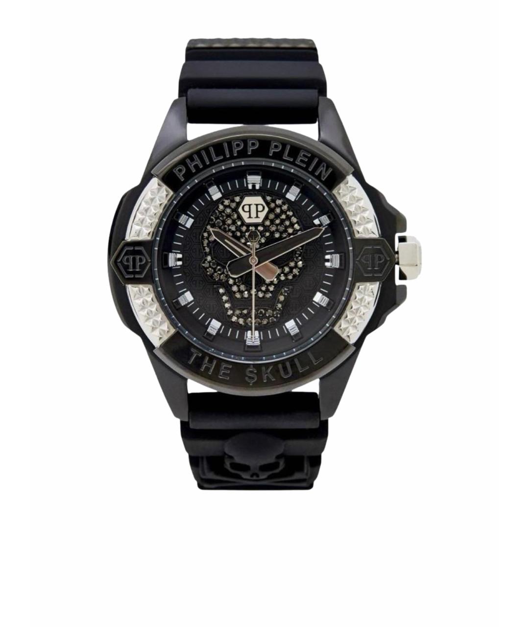 PHILIPP PLEIN Черные стальные часы, фото 1