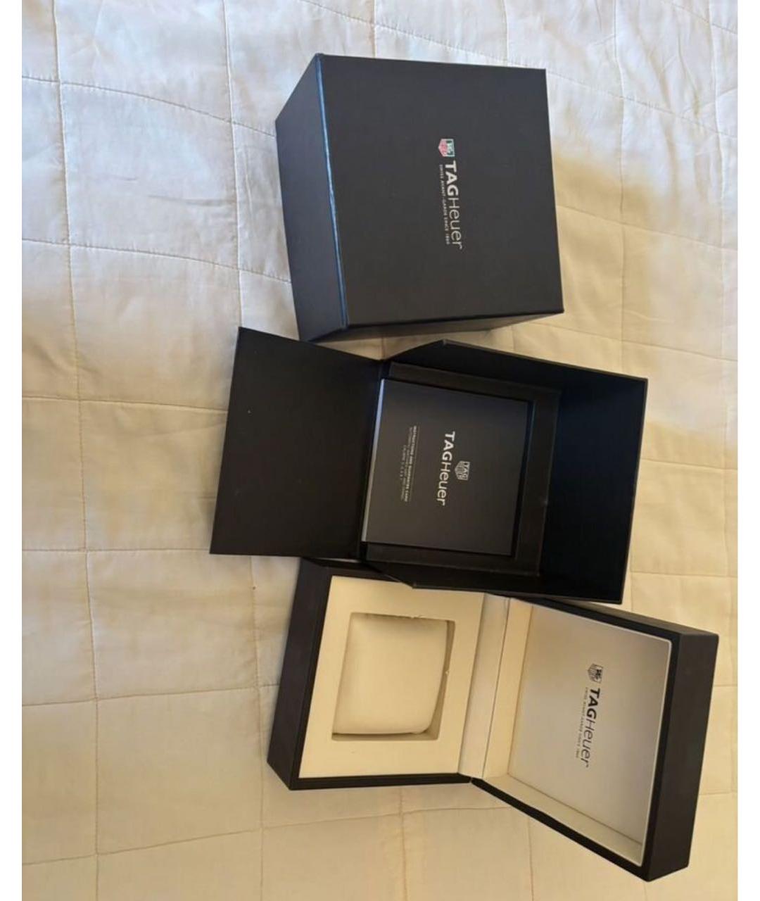 TAG HEUER Черные титановые часы, фото 2