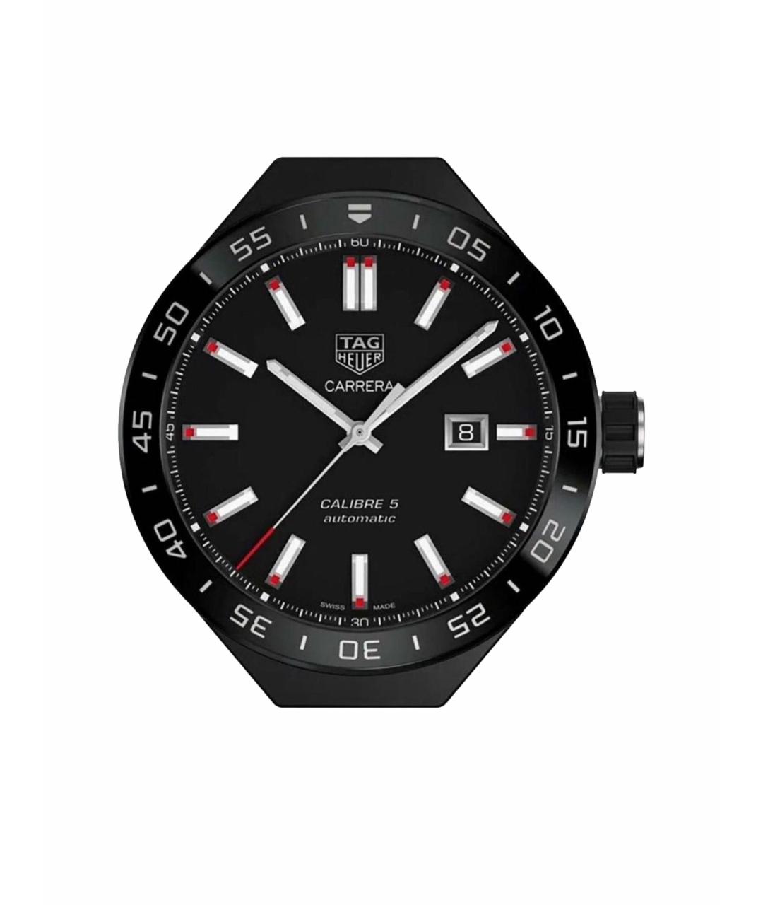 TAG HEUER Черные титановые часы, фото 1