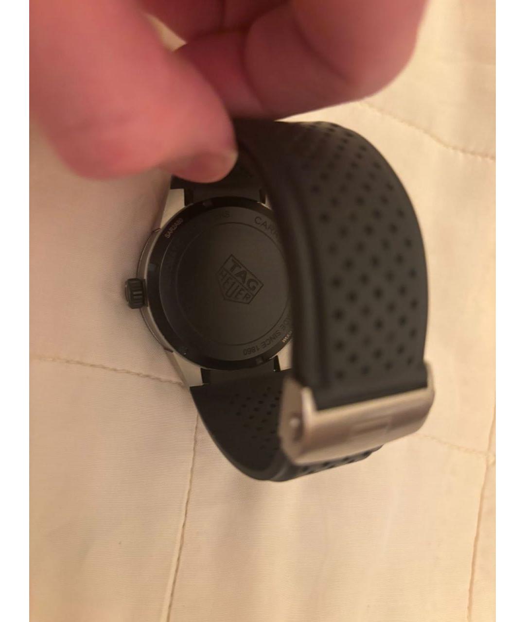 TAG HEUER Черные титановые часы, фото 5