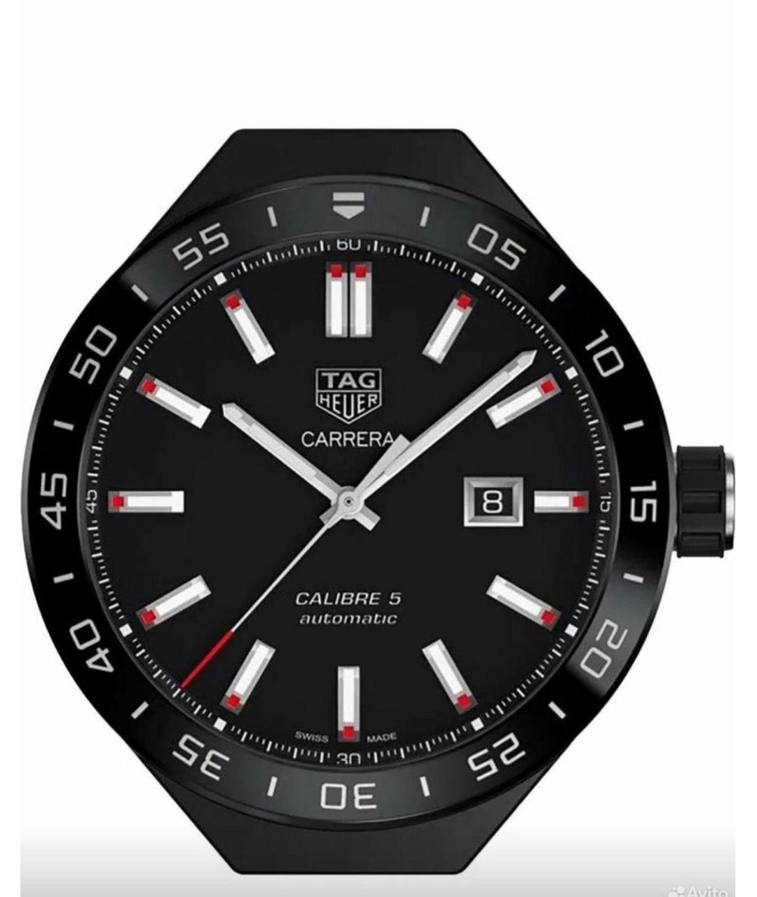 TAG HEUER Черные титановые часы, фото 6