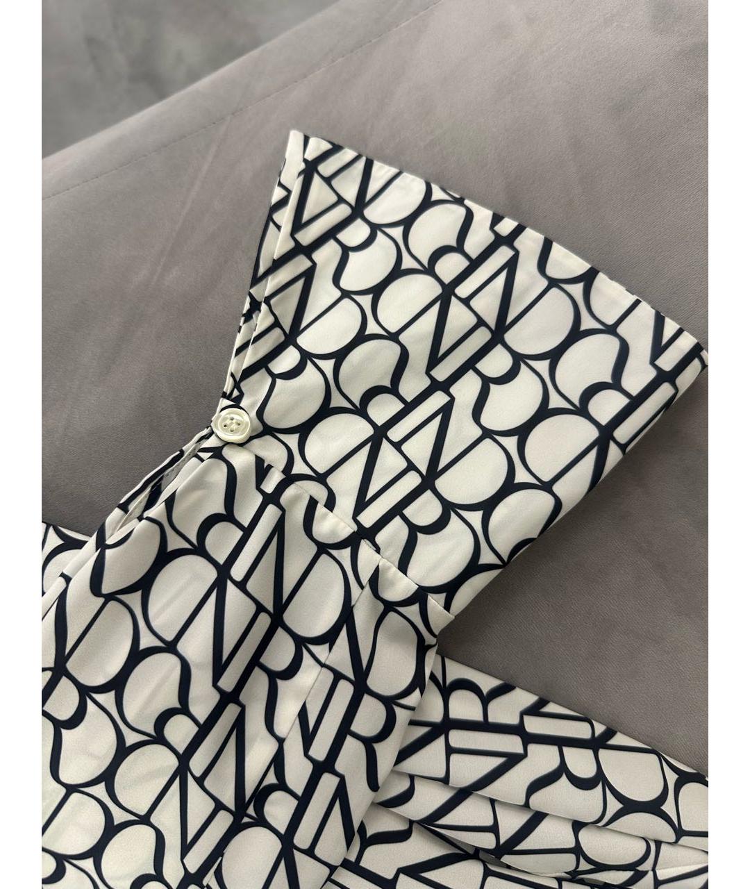 NINA RICCI Белая хлопковая блузы, фото 3