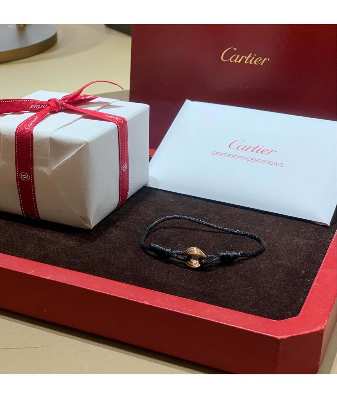 CARTIER Черный браслет, фото 2