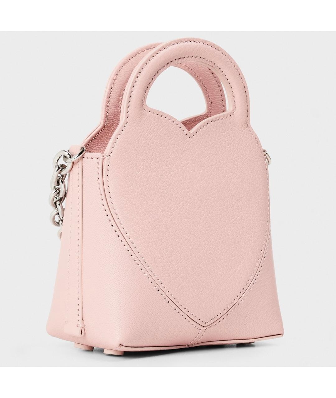 TIFFANY&CO Розовая кожаная сумка тоут, фото 2