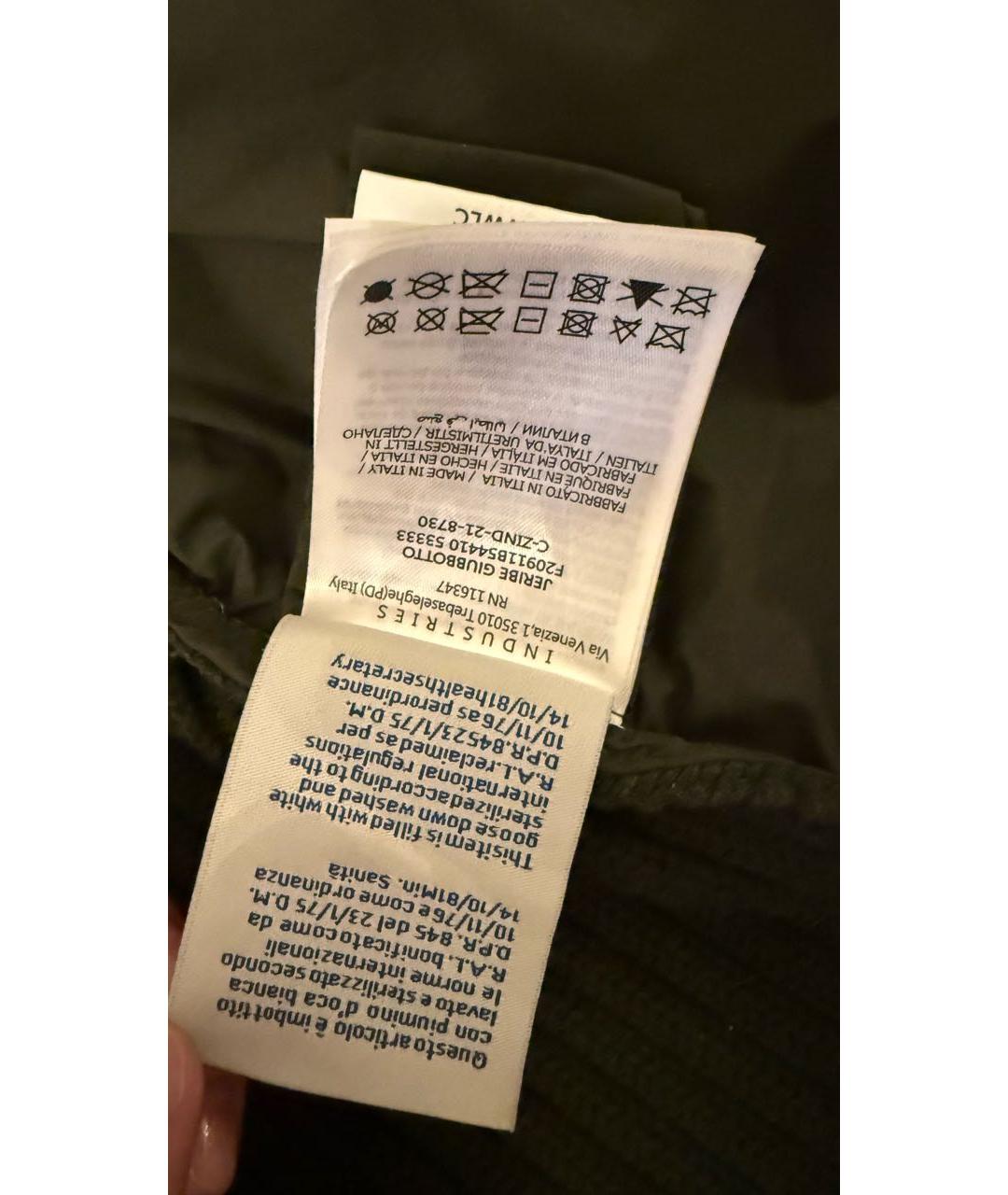 MONCLER Хаки шерстяной кардиган, фото 7