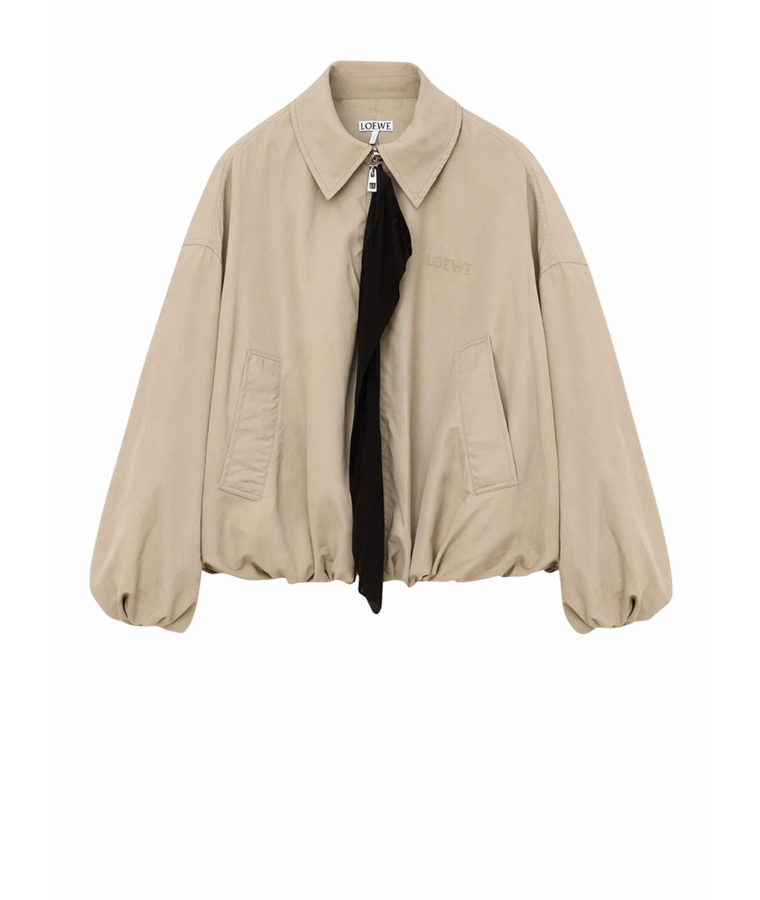 LOEWE Бежевая куртка, фото 1