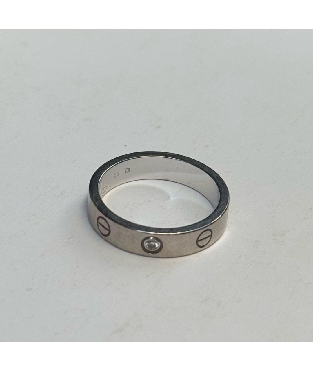 CARTIER Белое кольцо из белого золота, фото 3