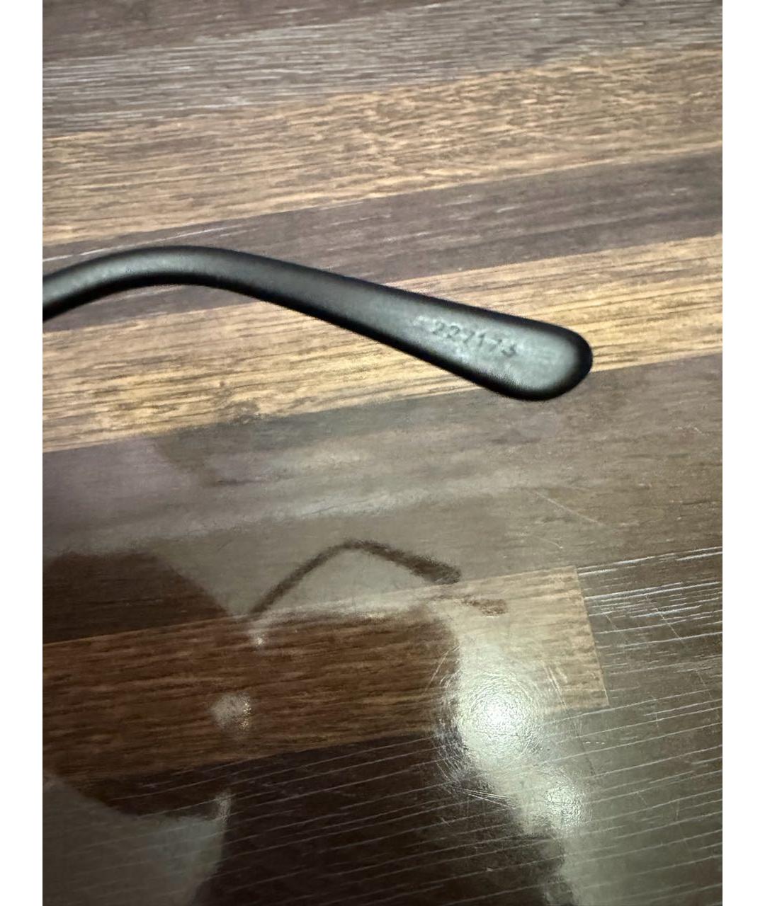 CHANEL Коричневые пластиковые солнцезащитные очки, фото 8