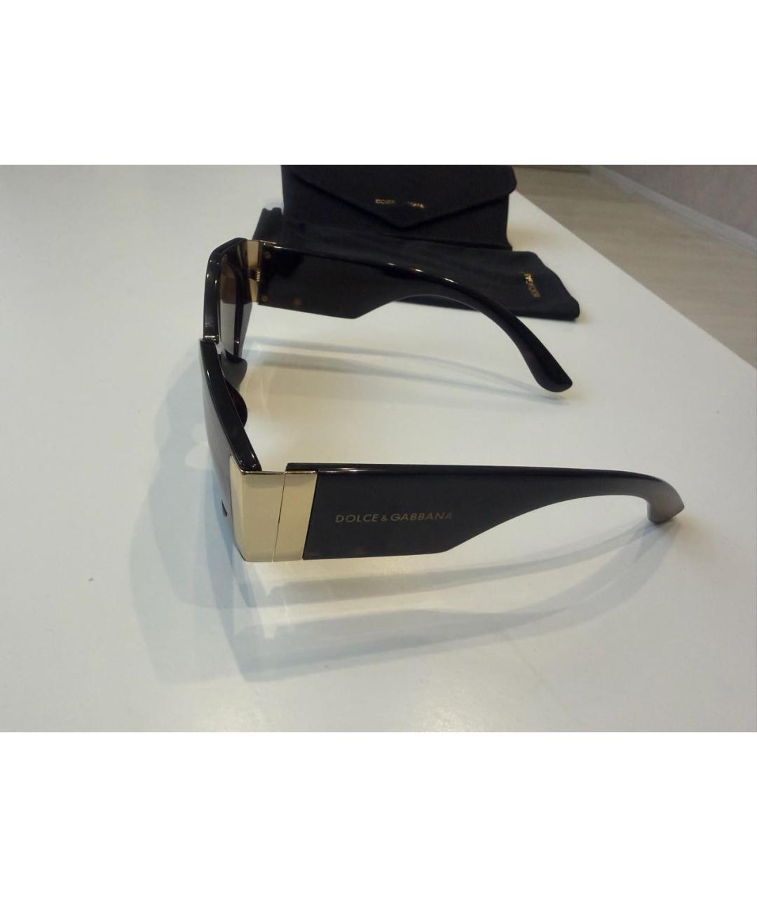 DOLCE&GABBANA Пластиковые солнцезащитные очки, фото 3