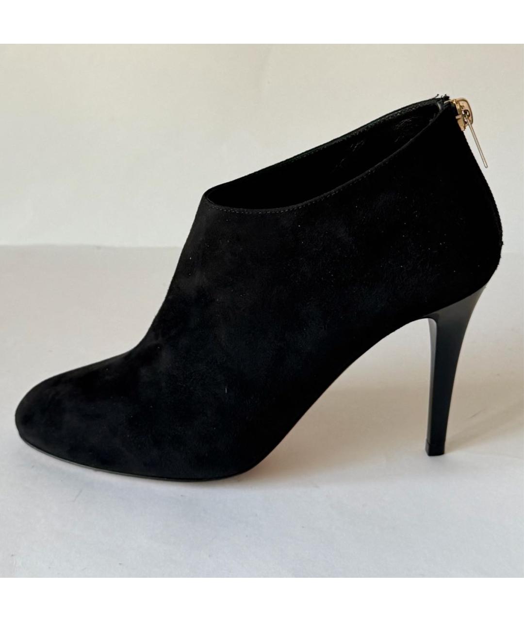 JIMMY CHOO Черные замшевые ботинки, фото 9