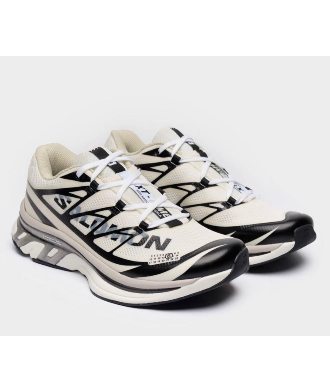 MM6 MAISON MARGIELA Белые текстильные кроссовки, фото 3