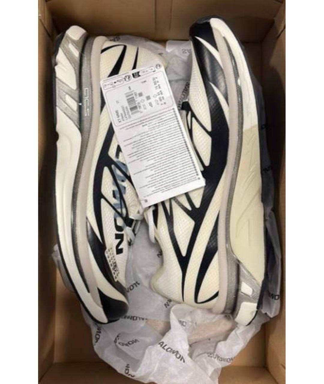 MM6 MAISON MARGIELA Белые текстильные кроссовки, фото 2