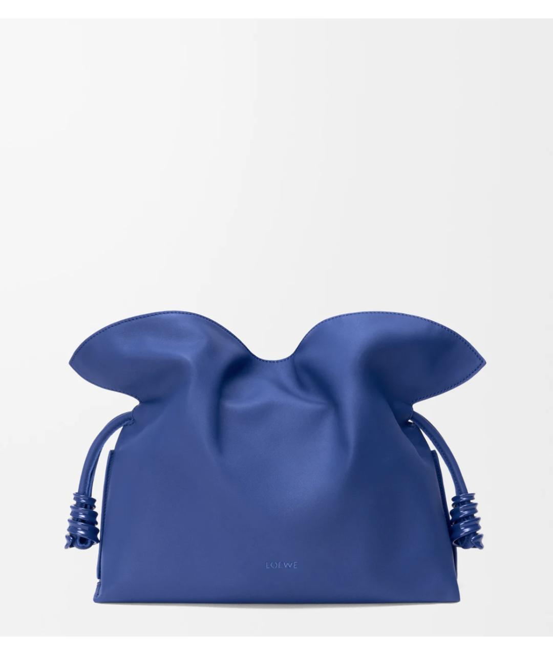 LOEWE Синяя кожаная сумка через плечо, фото 2