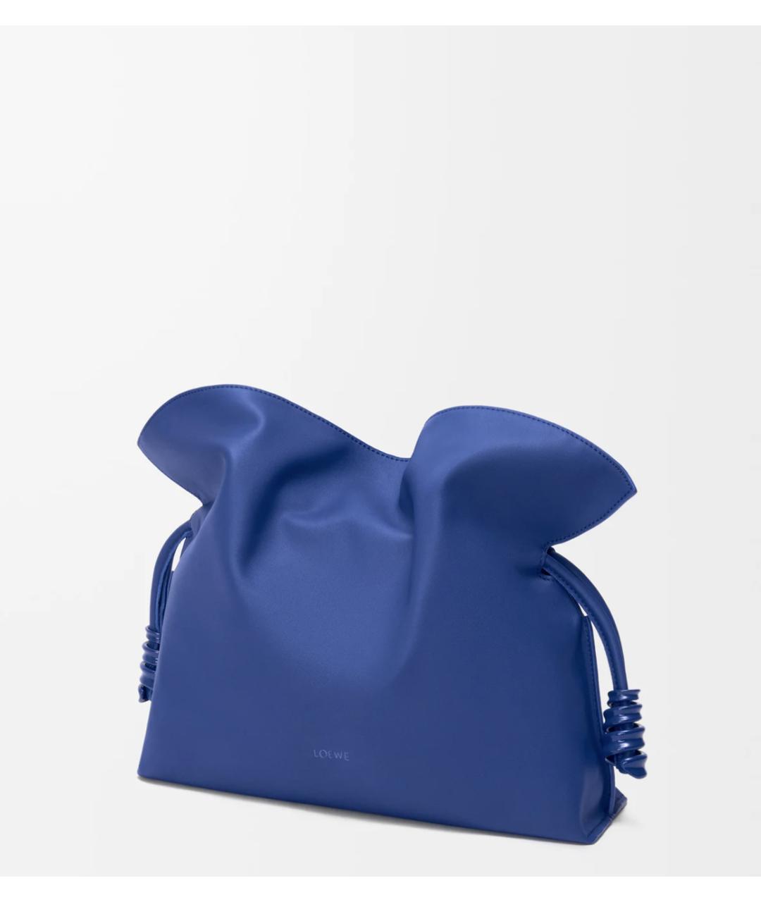 LOEWE Синяя кожаная сумка через плечо, фото 4