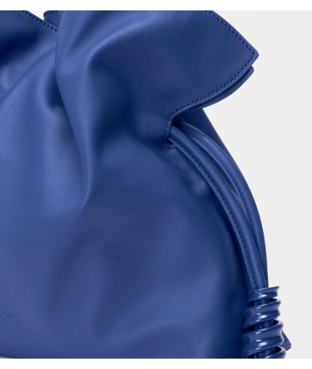LOEWE Синяя кожаная сумка через плечо, фото 7