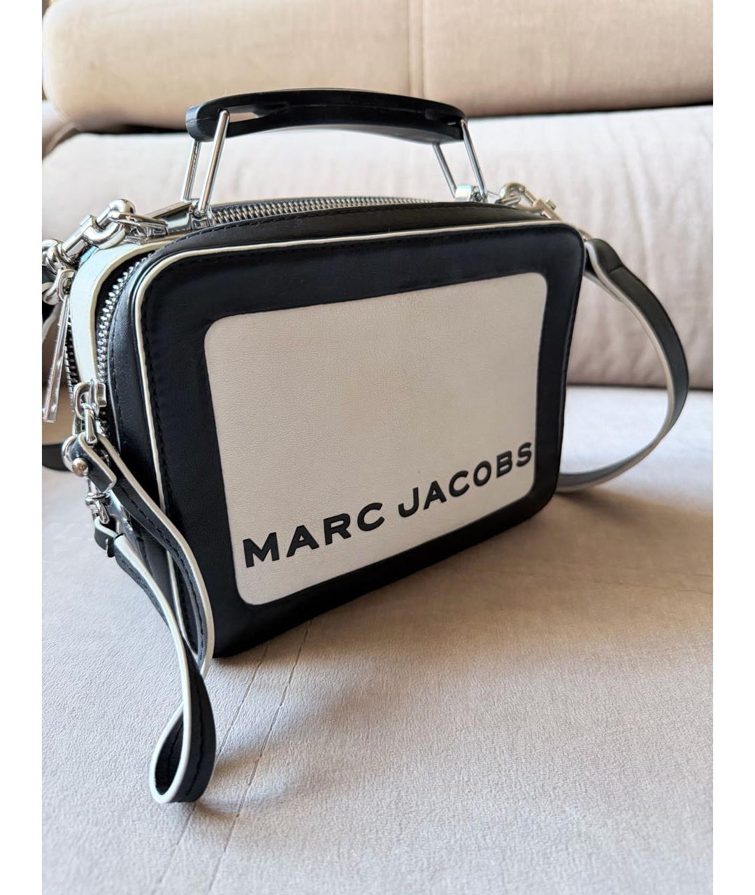 MARC JACOBS Черная кожаная сумка через плечо, фото 7