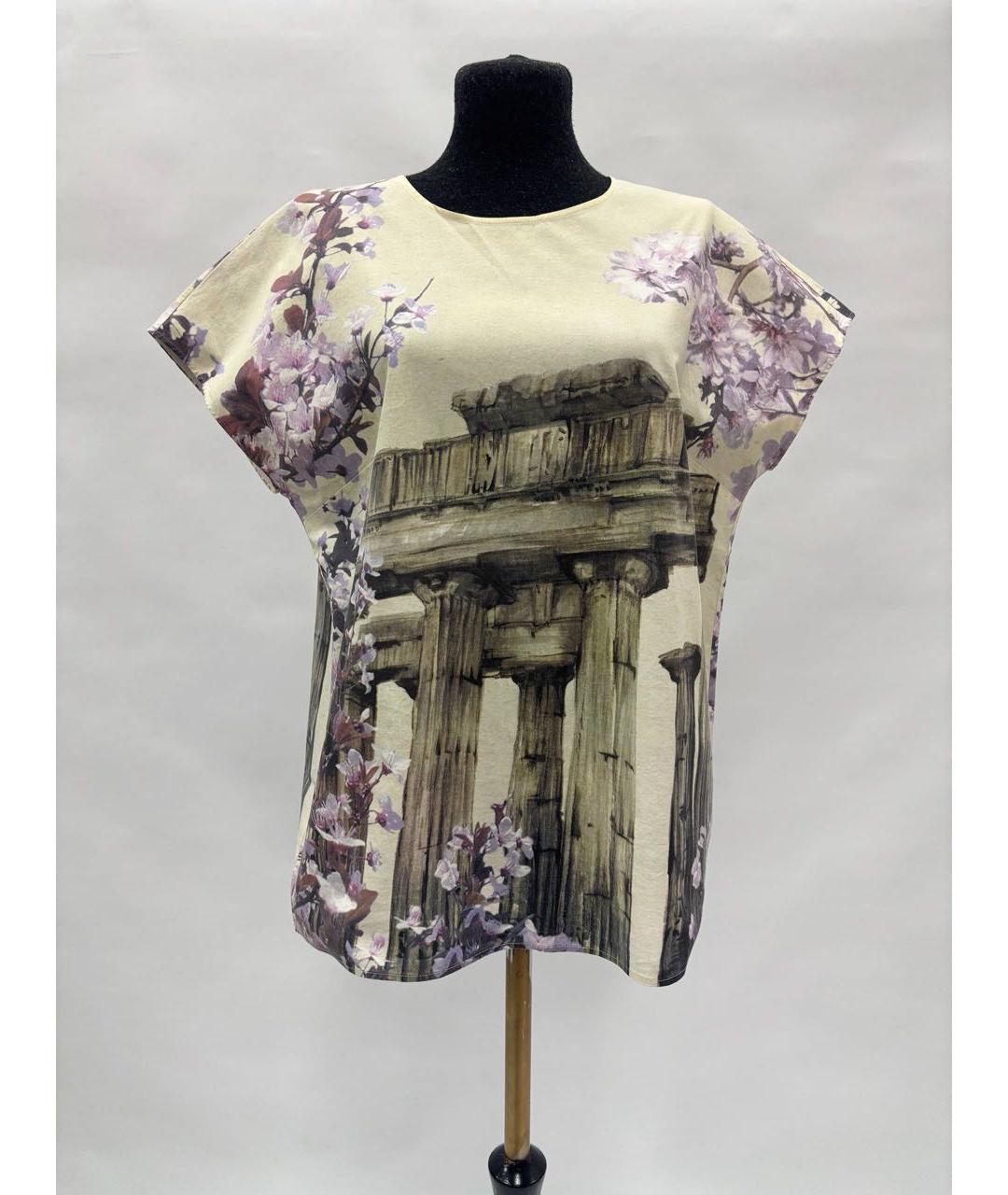 DOLCE&GABBANA Мульти футболка, фото 8