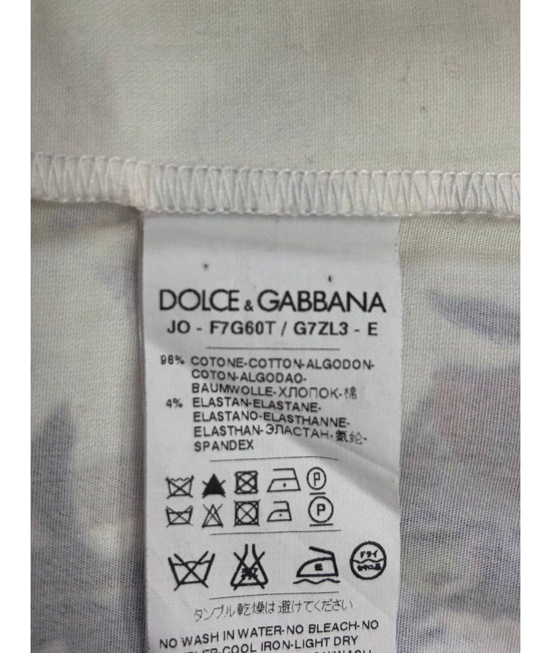 DOLCE&GABBANA Мульти футболка, фото 3