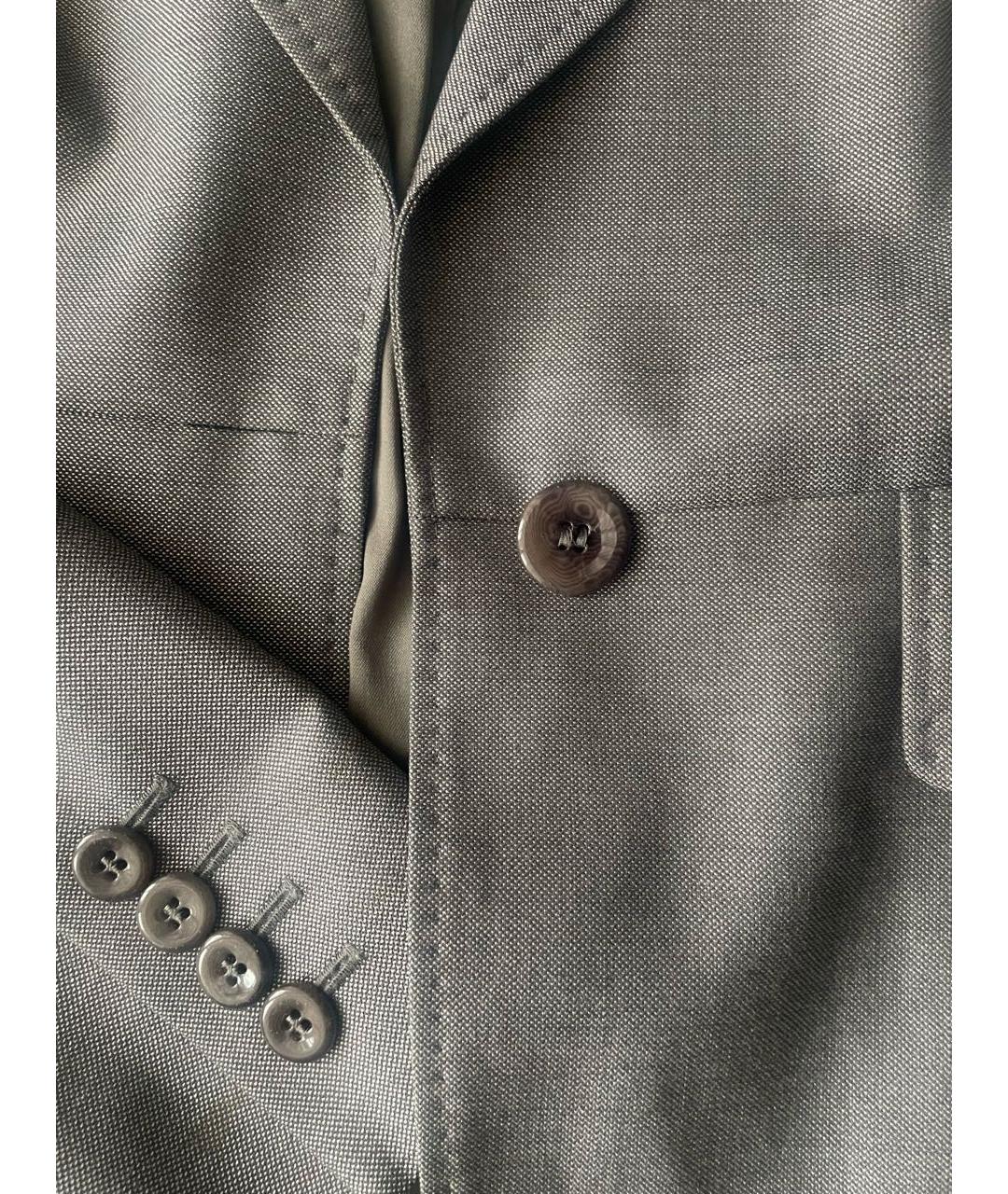 MAX MARA Серый шерстяной костюм с юбками, фото 8