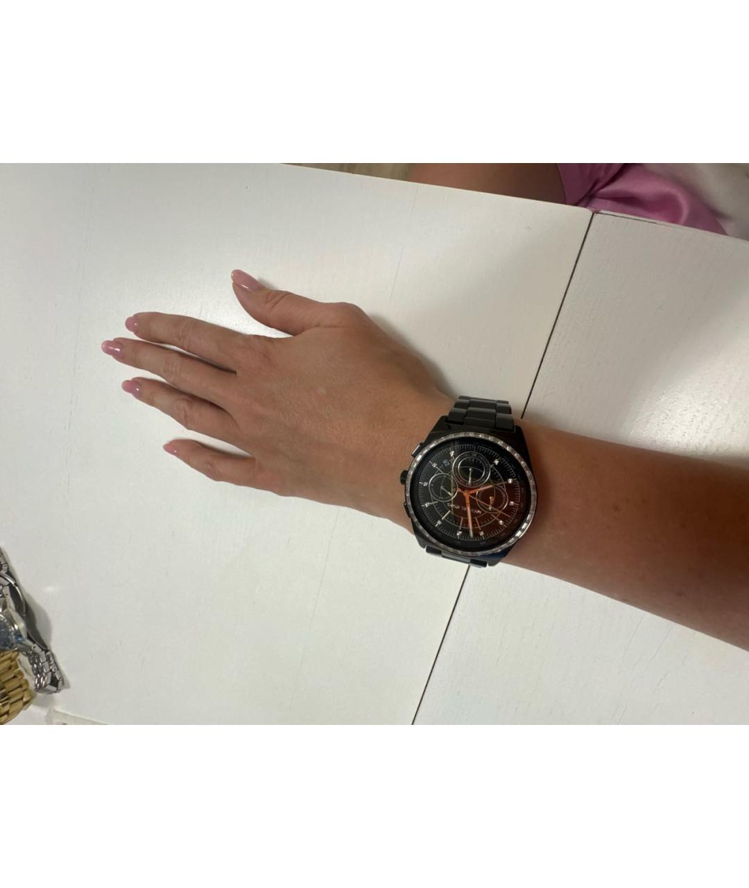 MICHAEL KORS Черные металлические часы, фото 5