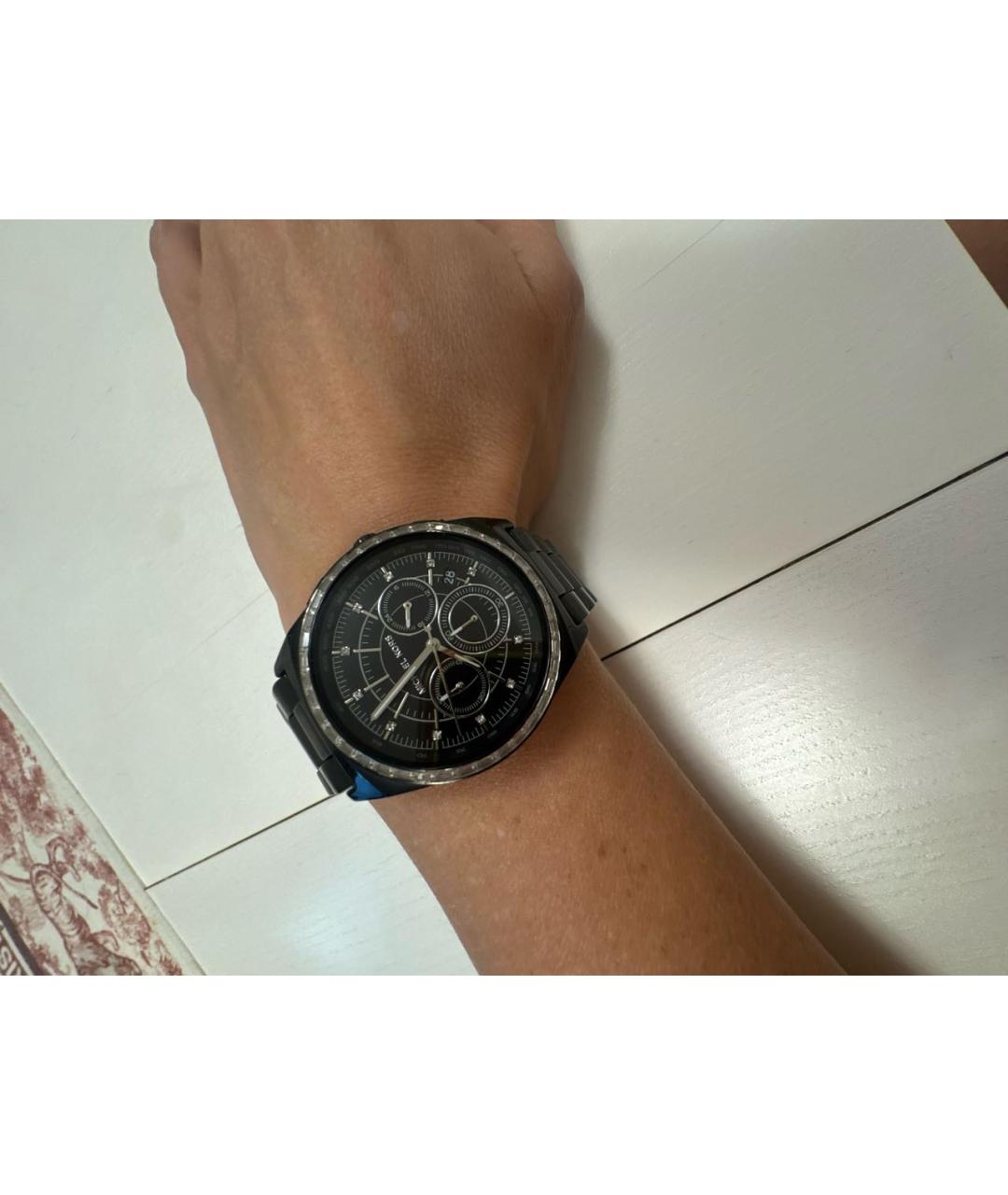 MICHAEL KORS Черные металлические часы, фото 4