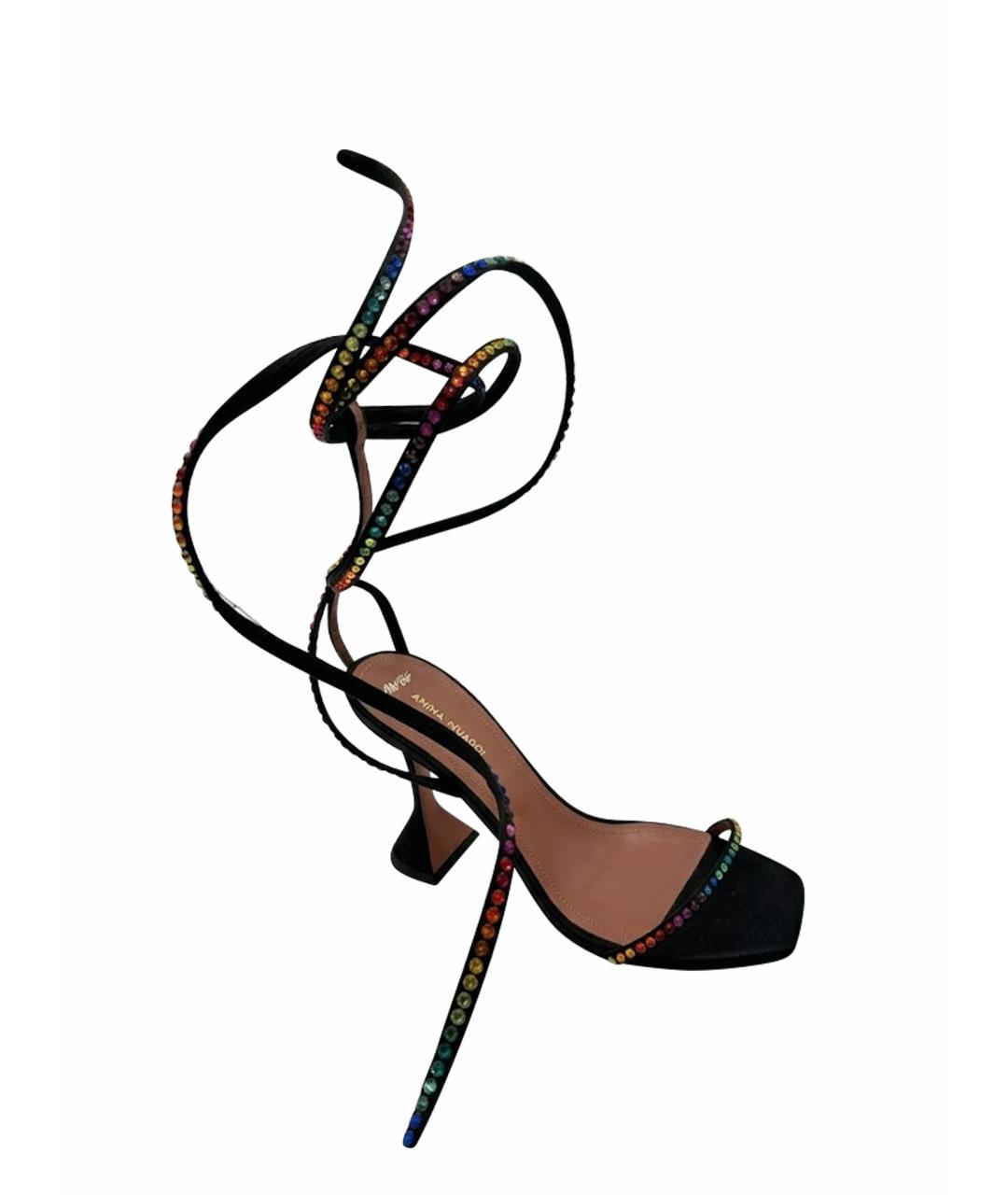 Amina Muaddi Неопреновые босоножки, фото 4