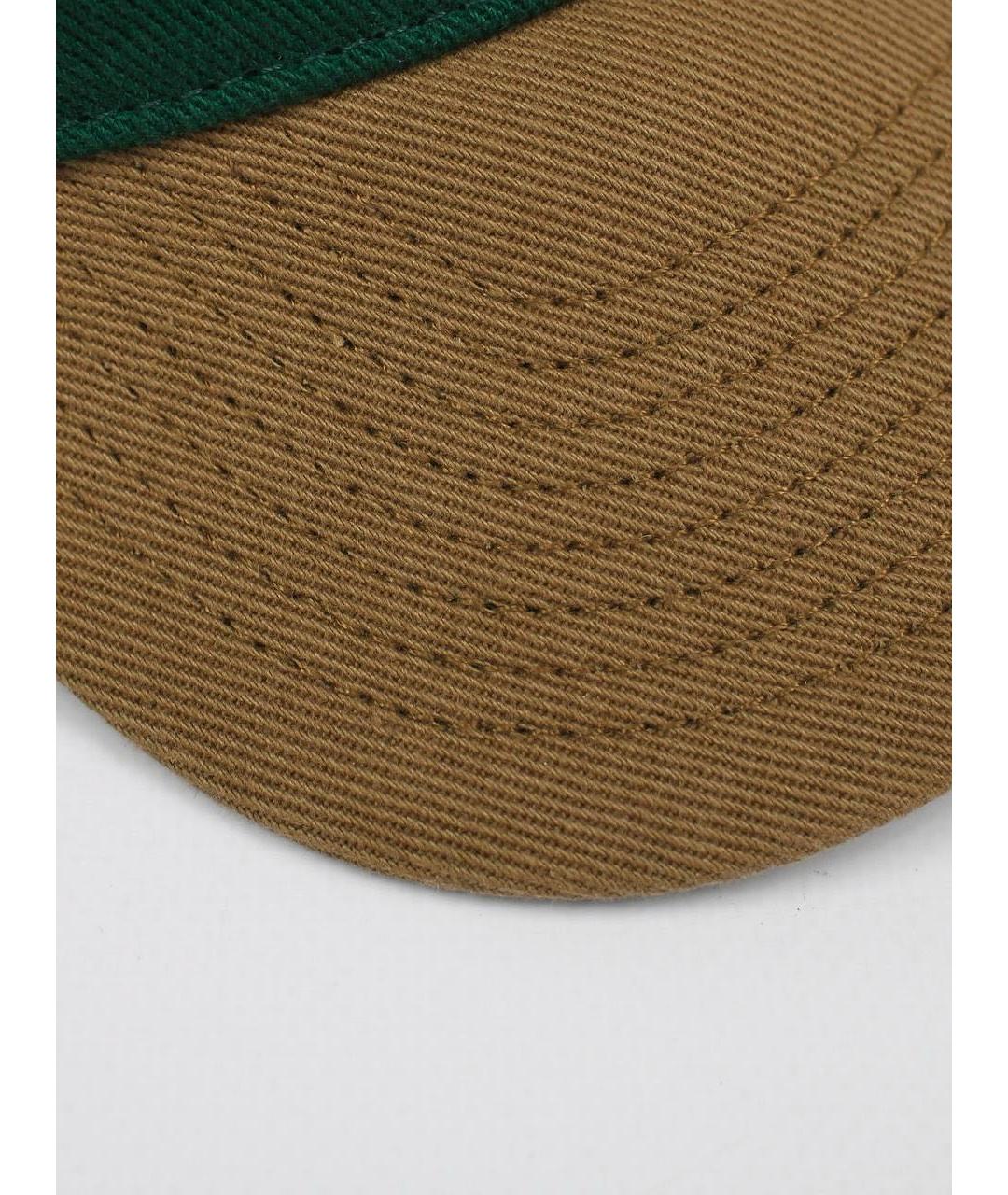 MIU MIU Зеленая хлопковая кепка, фото 8