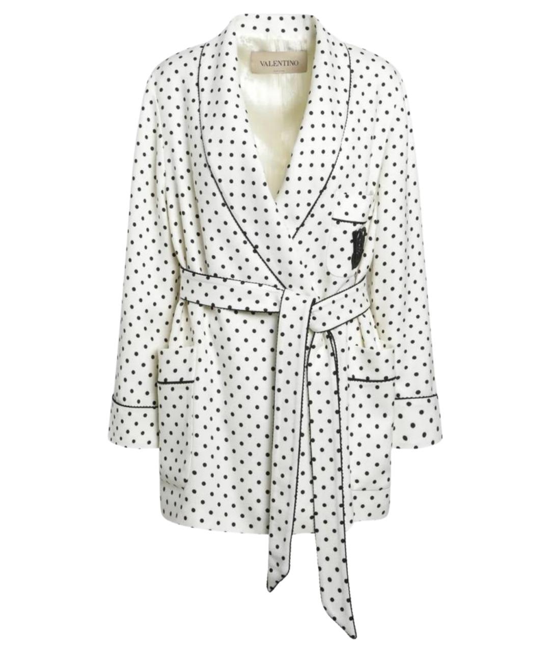 VALENTINO Бежевый вискозный жакет/пиджак, фото 1