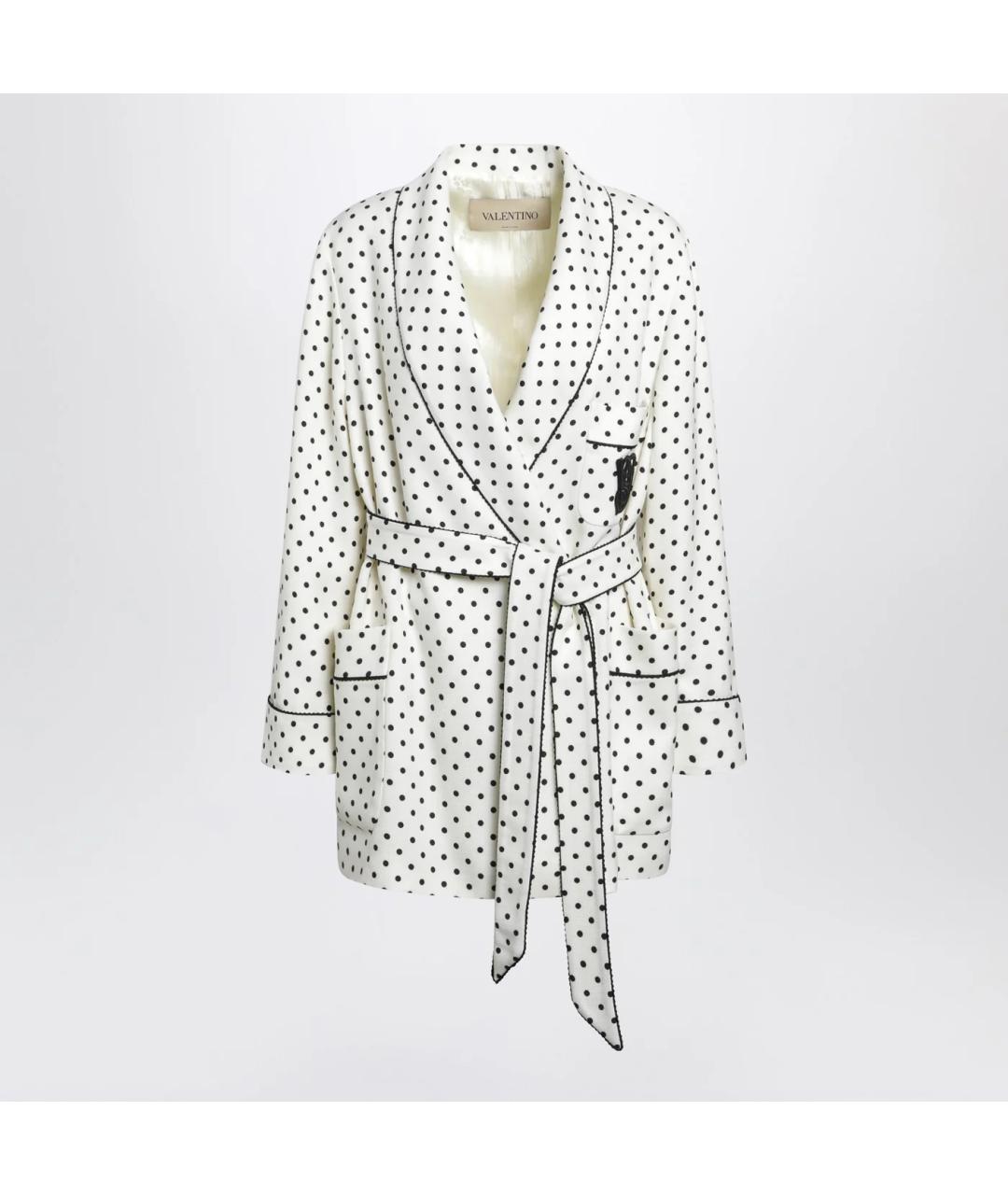 VALENTINO Бежевый вискозный жакет/пиджак, фото 3