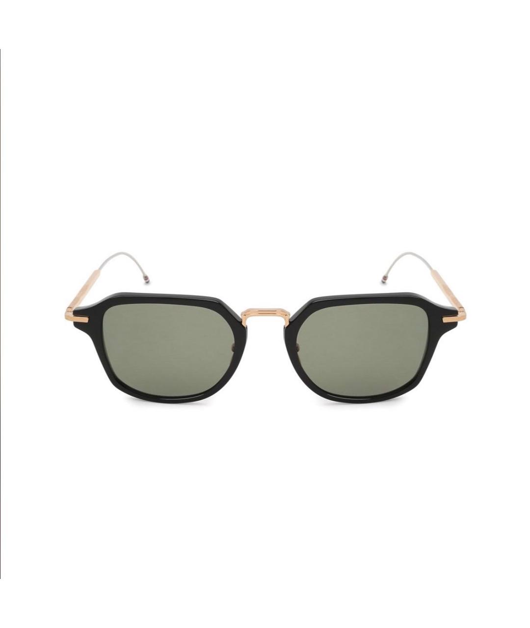 THOM BROWNE Черные солнцезащитные очки, фото 2