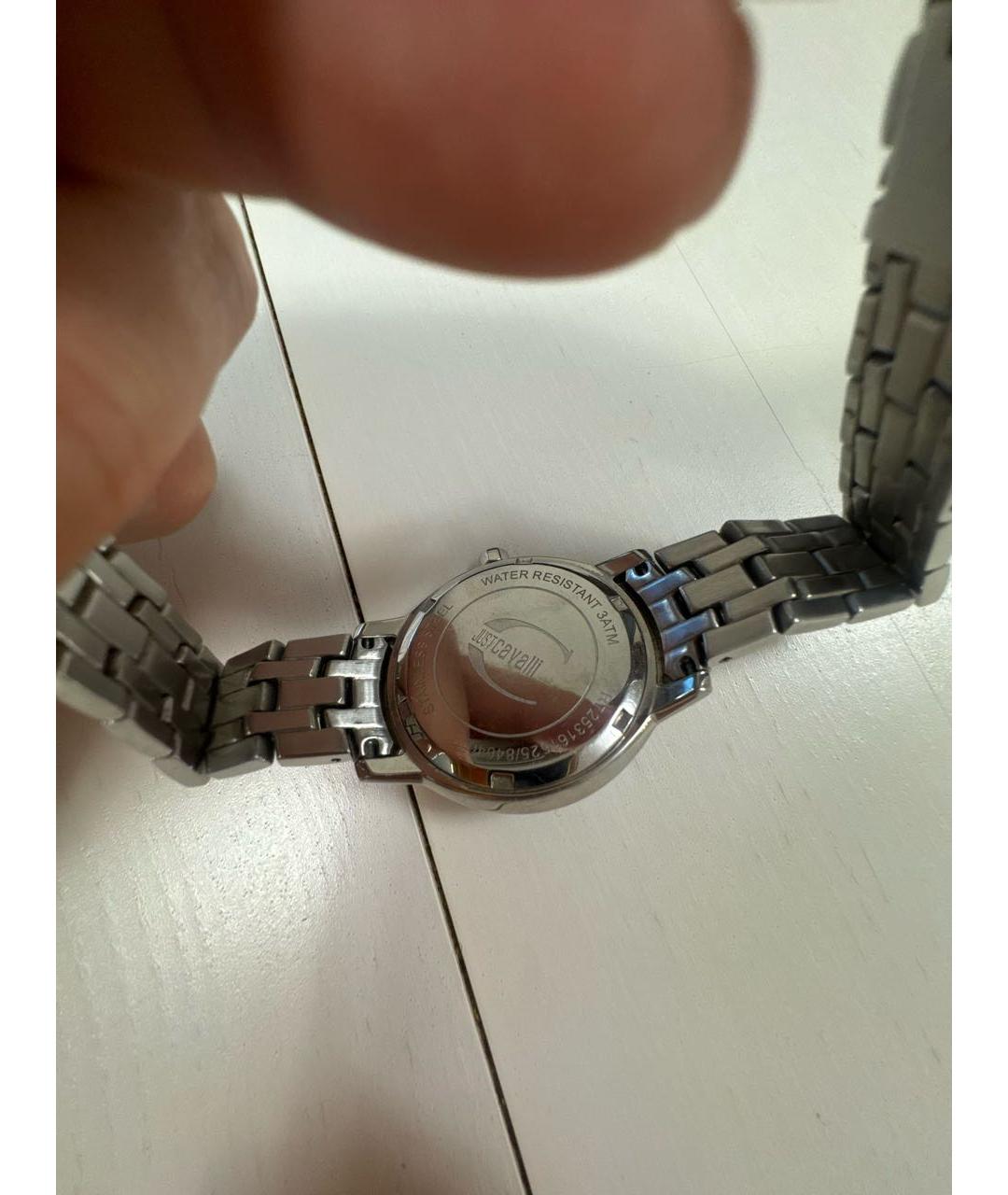 JUST CAVALLI Серебряные стальные часы, фото 2