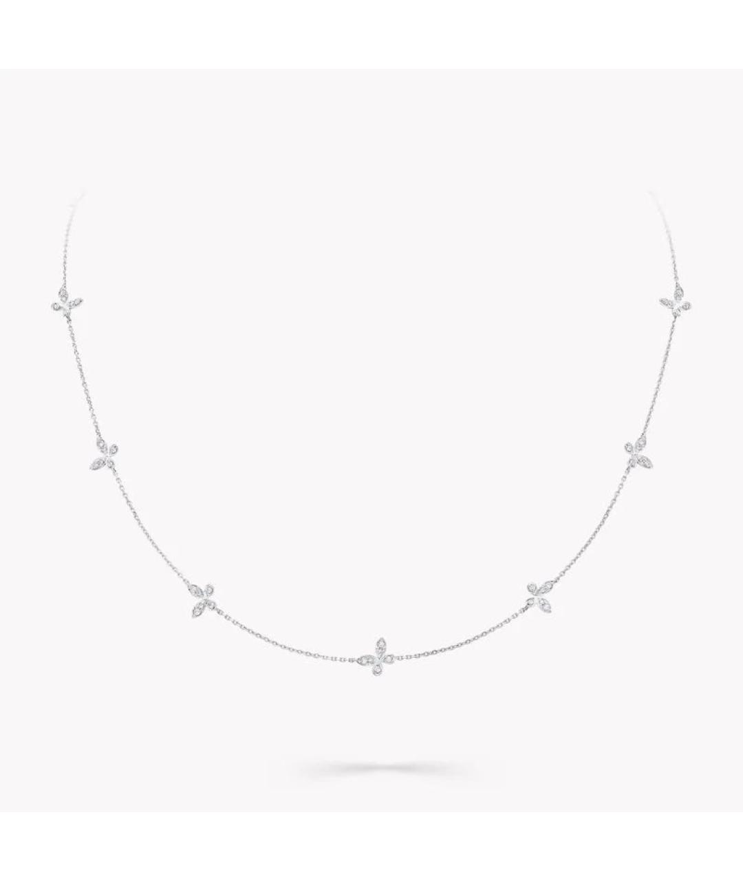 GRAFF Белое колье из белого золота, фото 5