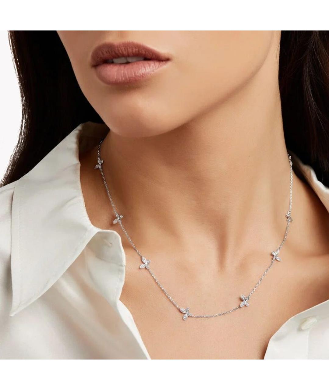 GRAFF Белое колье из белого золота, фото 2