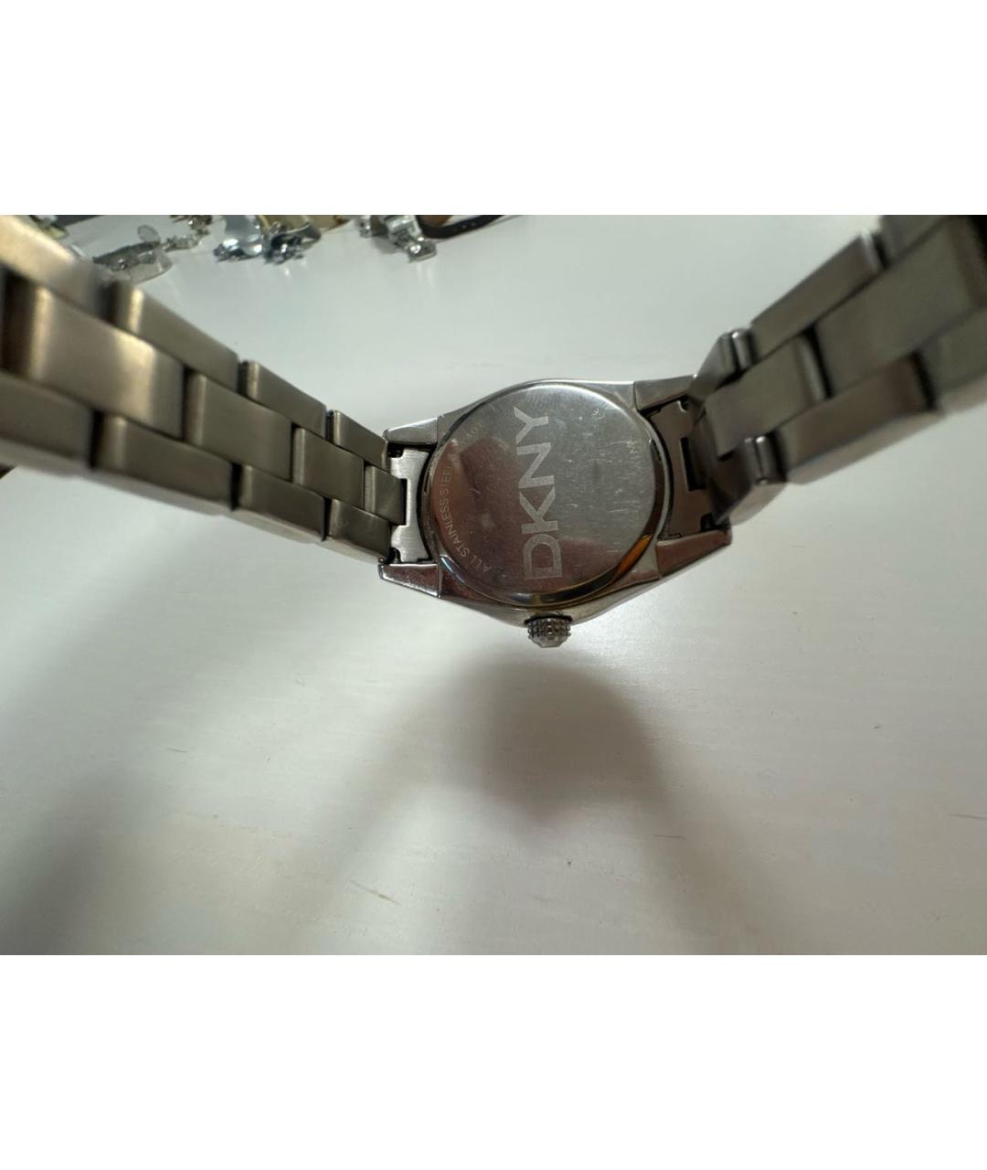 DKNY Серебряные с серебряным покрытием часы, фото 2