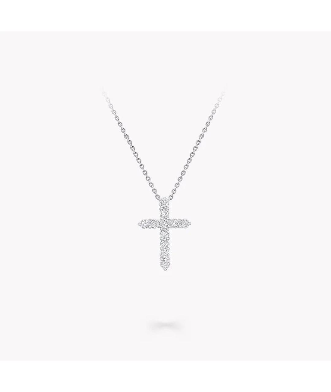 GRAFF Белая подвеска из белого золота, фото 5