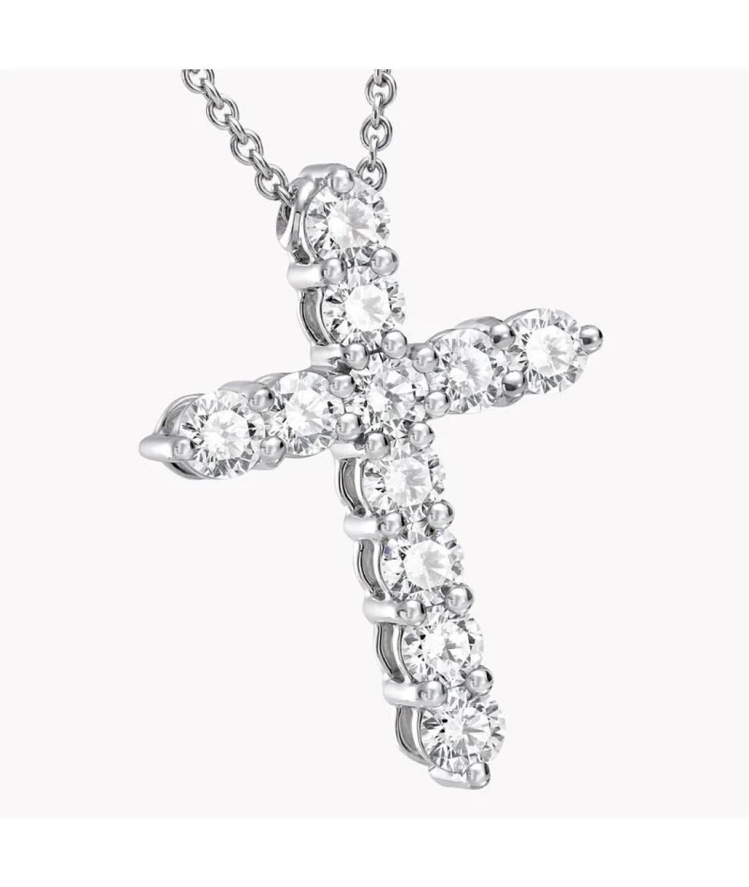 GRAFF Белая подвеска из белого золота, фото 4