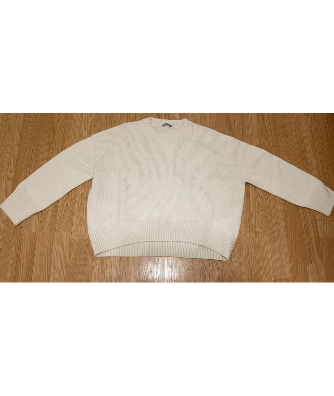 12 STOREEZ Белый кашемировый джемпер / свитер, фото 5