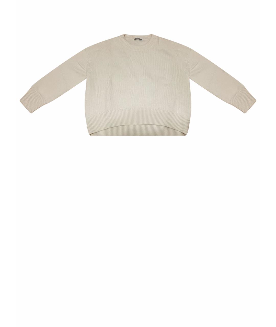 12 STOREEZ Белый кашемировый джемпер / свитер, фото 1